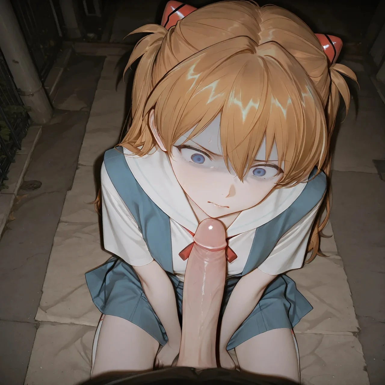 Asuka Desperately Needs Money porn comic picture 7