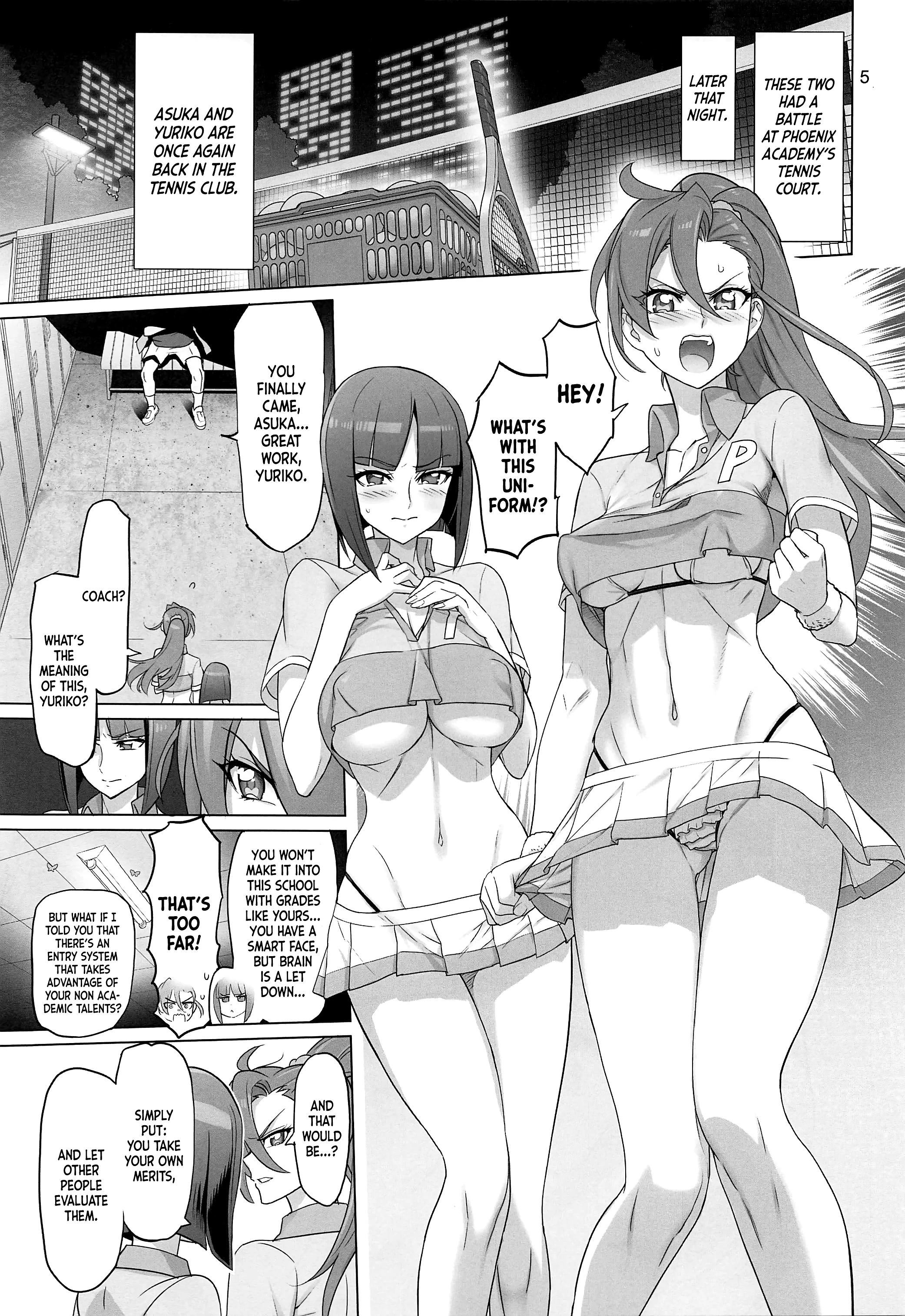 Asuka Senpai Ippatsu Nyuushi porn comic picture 3