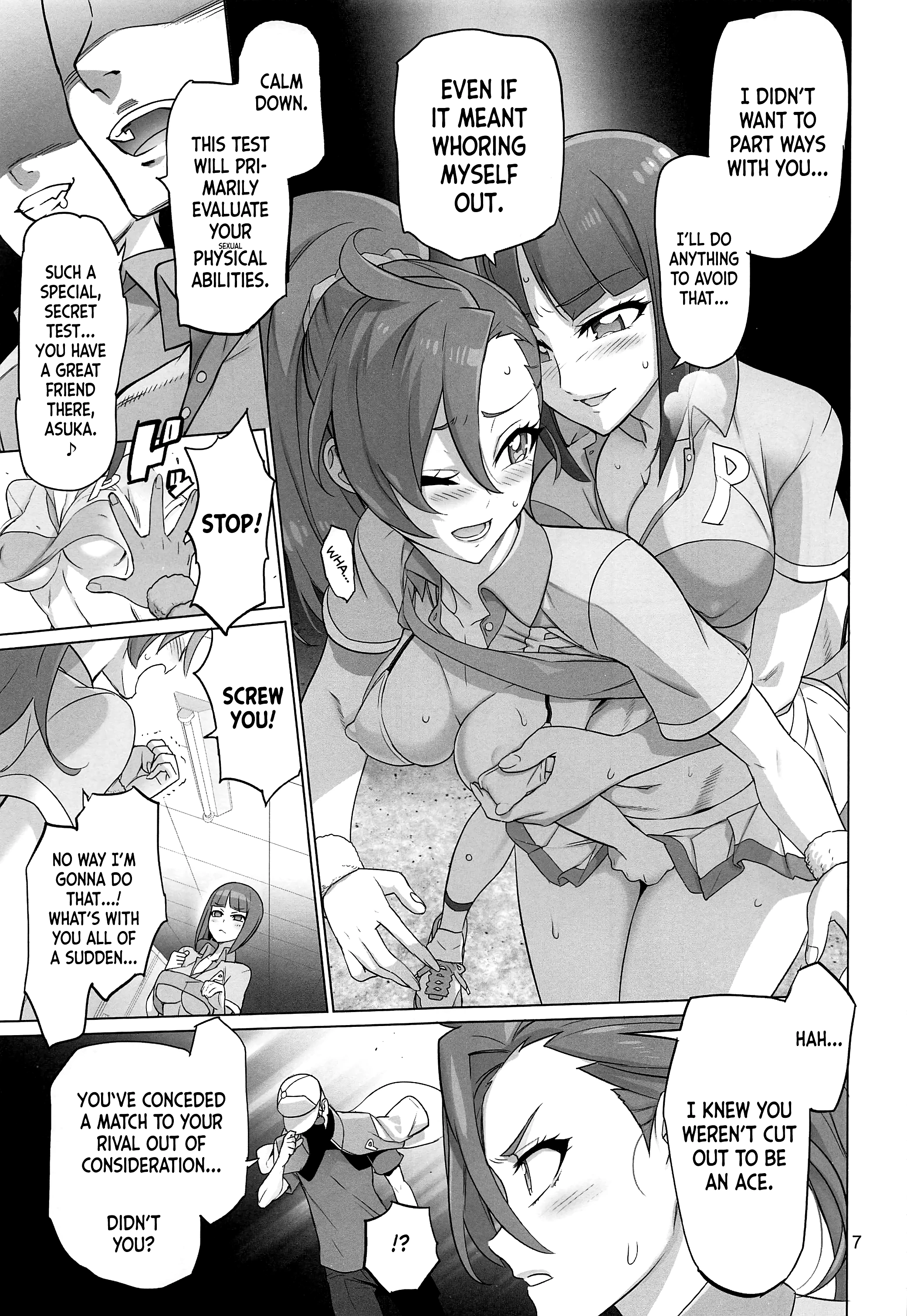 Asuka Senpai Ippatsu Nyuushi porn comic picture 5