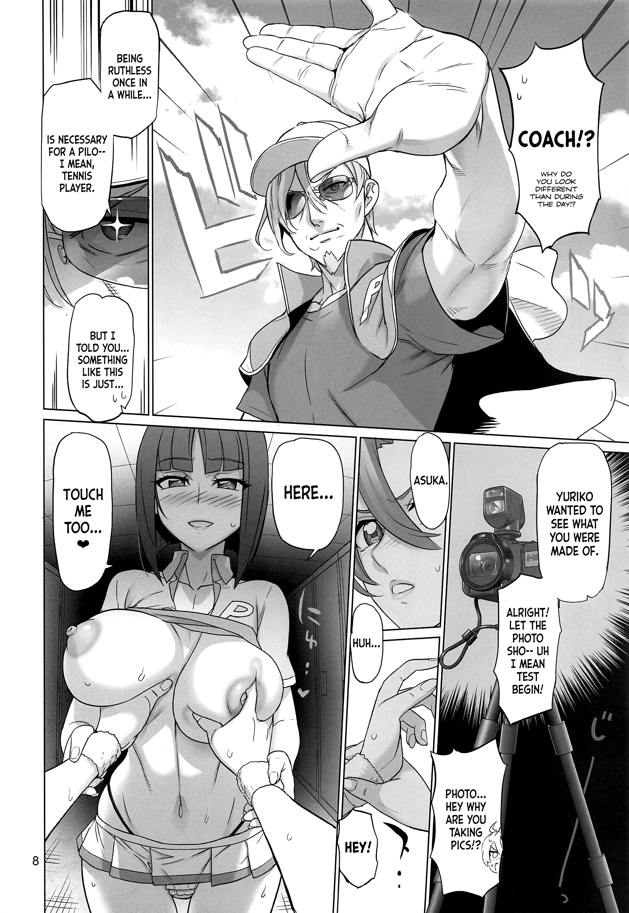 Asuka Senpai Ippatsu Nyuushi porn comic picture 6