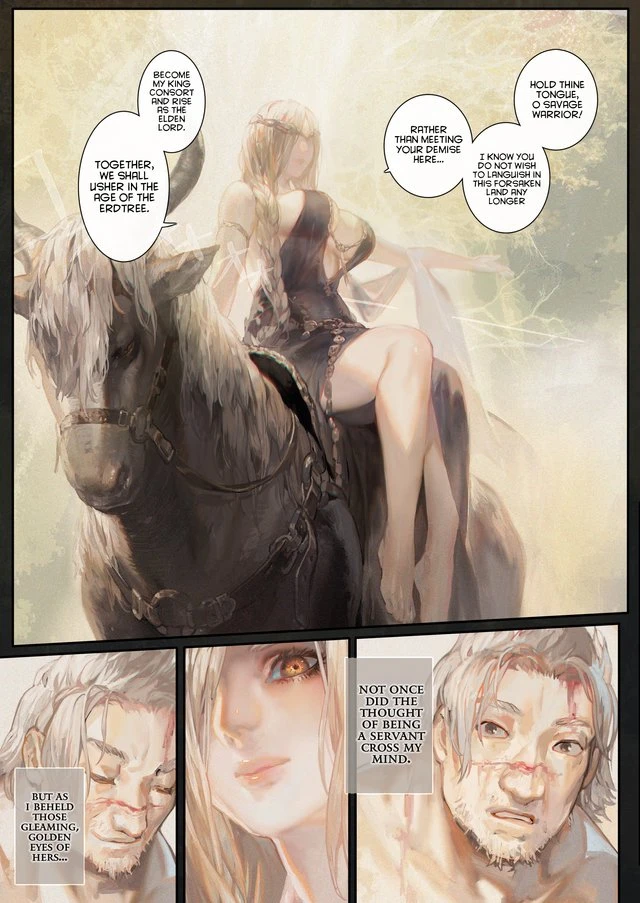 At the base of the Erdtree - 黄金自由麓 porn comic picture 4