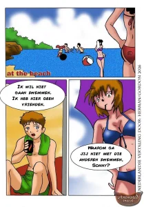 At The Beach [NL] porn comic picture 1