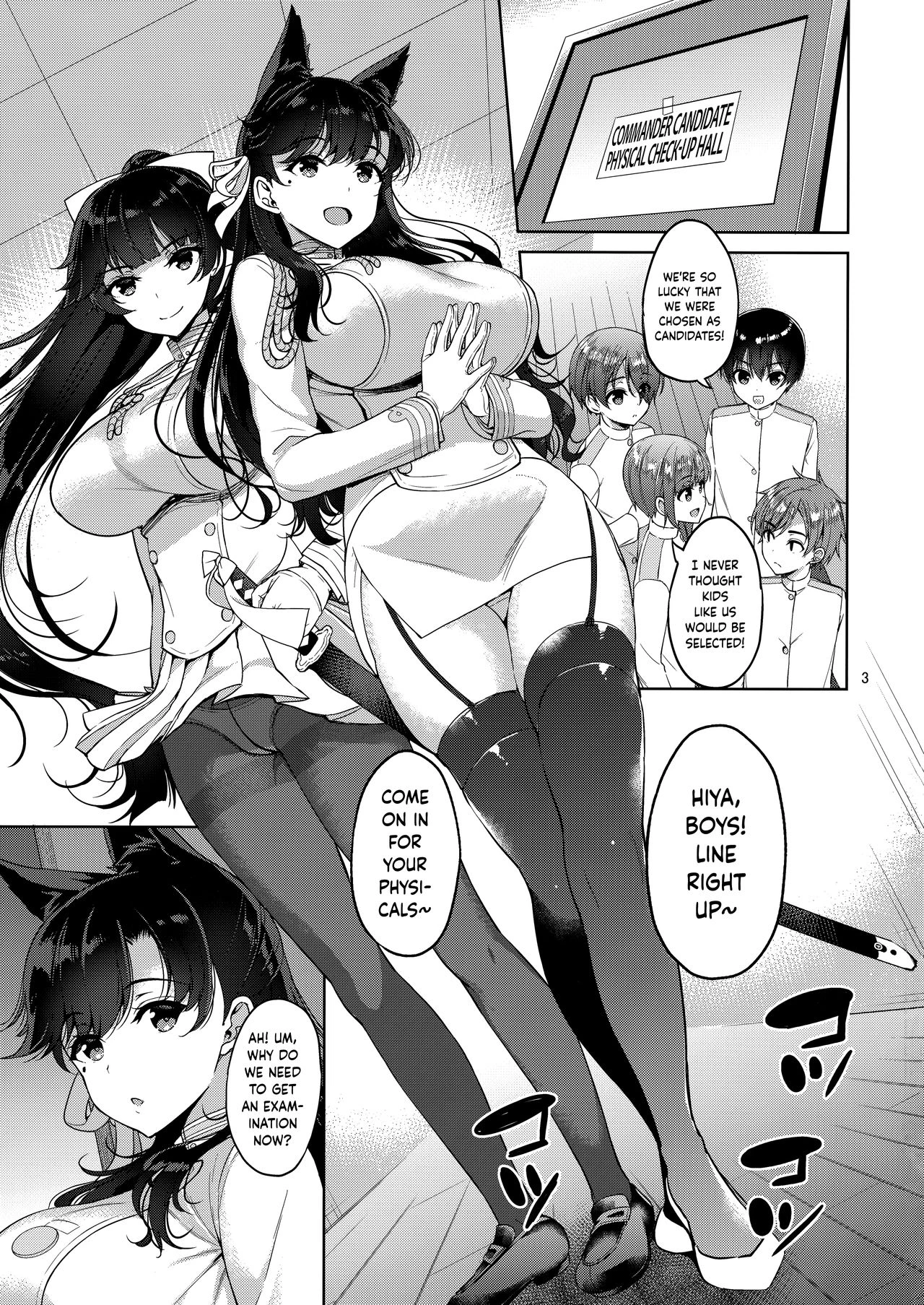 Atago and Takao porn comic picture 2