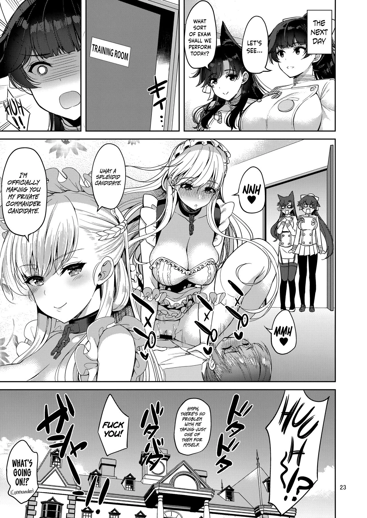 Atago and Takao porn comic picture 22