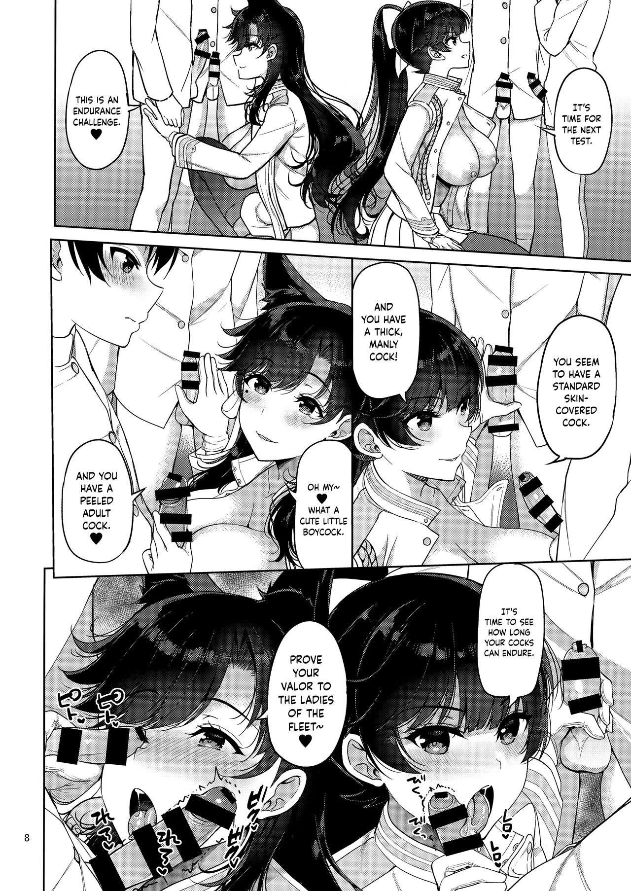 Atago and Takao porn comic picture 7