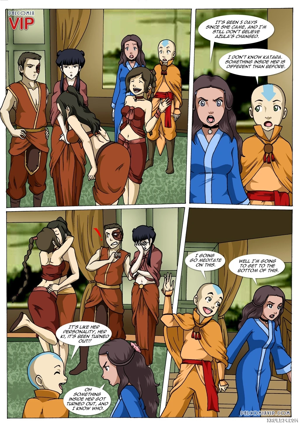 Avatar The Last Jizzbender: Book XXX 2 porn comic picture 2