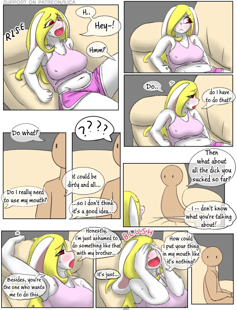Awkward Affairs: Bunny Sister porn comic picture 25