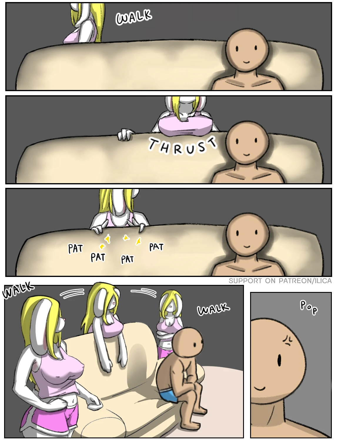 Awkward Affairs: Bunny Sister porn comic picture 3