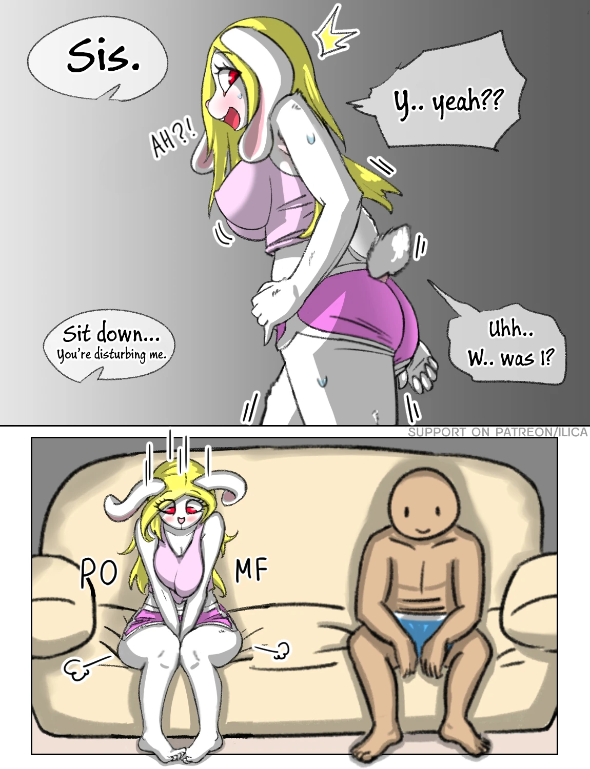 Awkward Affairs: Bunny Sister porn comic picture 4