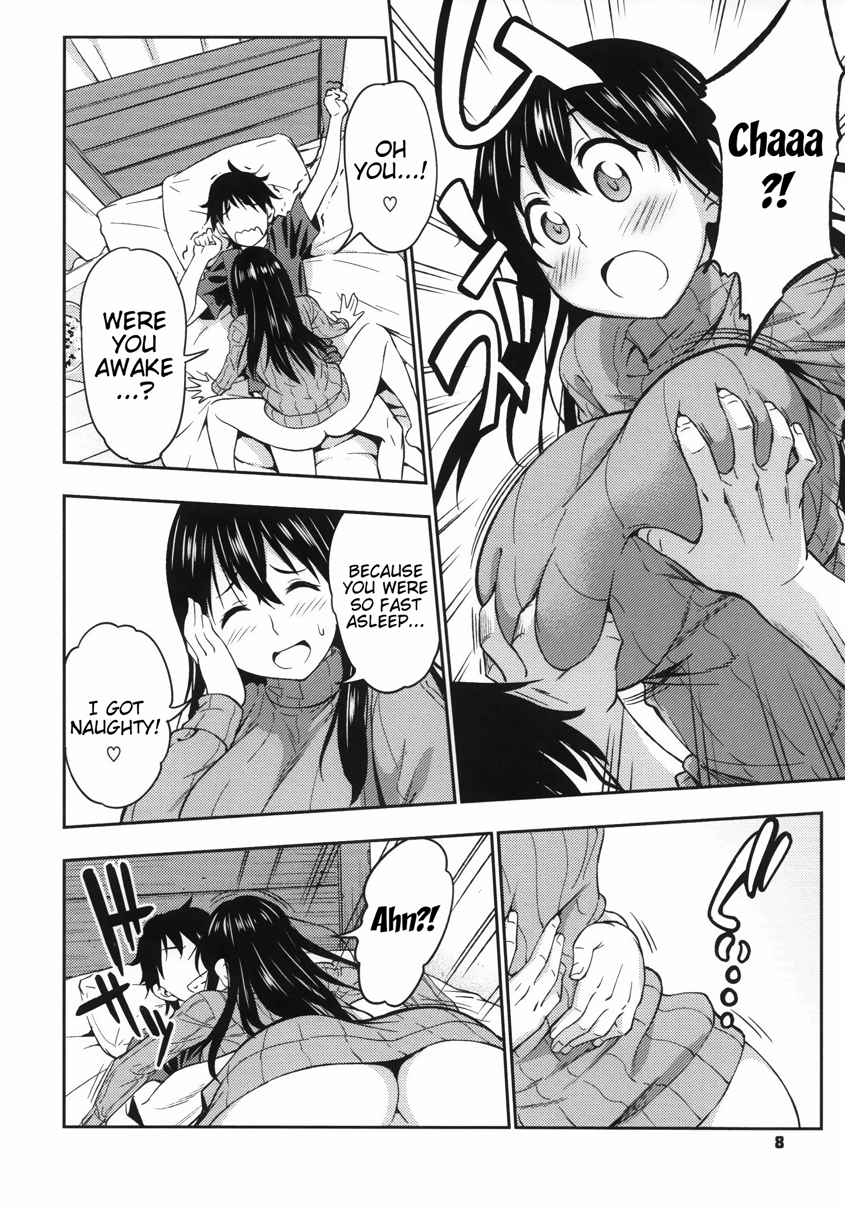 Ayano-san's Feel-Good TV porn comic picture 4
