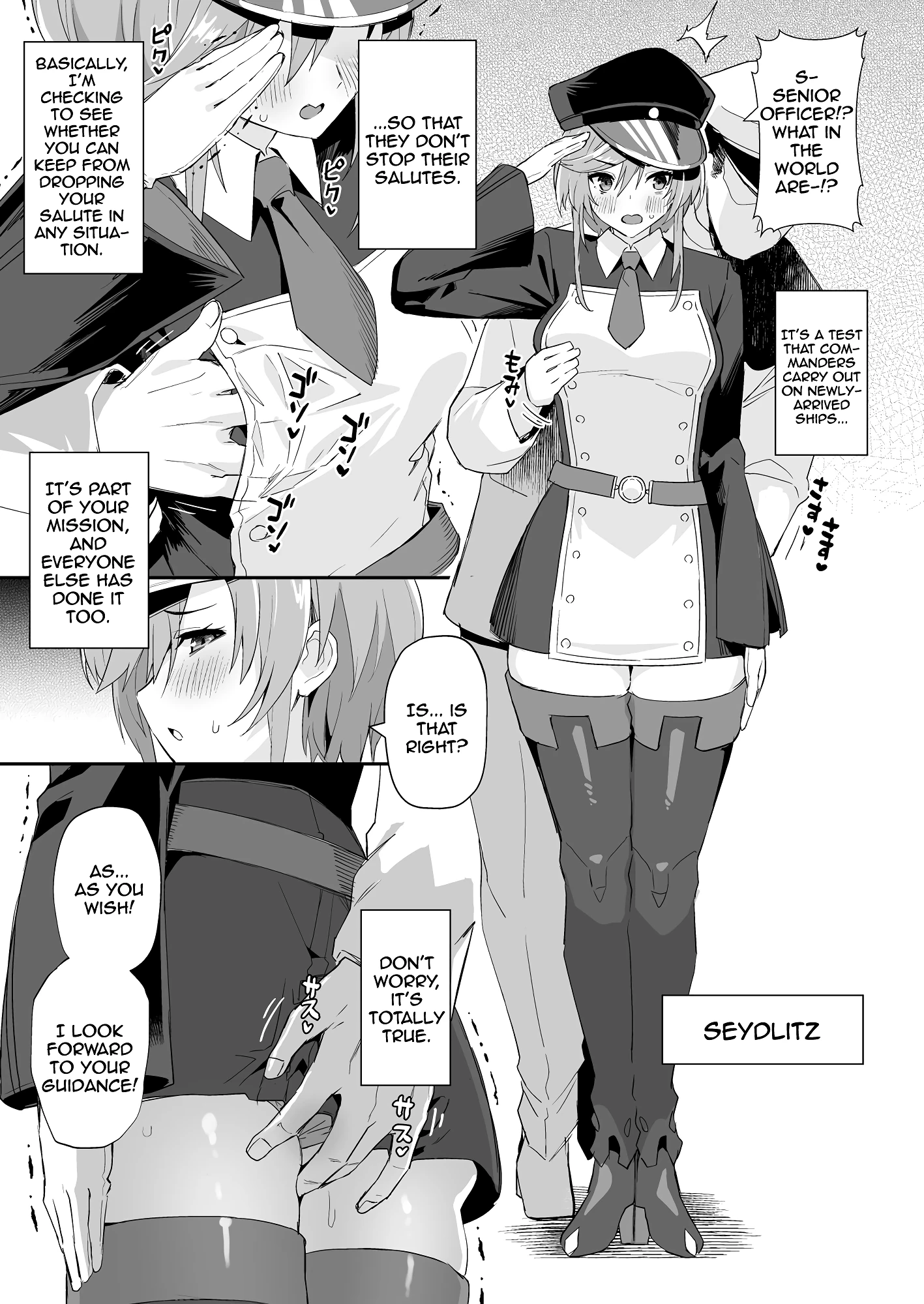 AzuLan Shipgirl Sexlife 3 porn comic picture 2