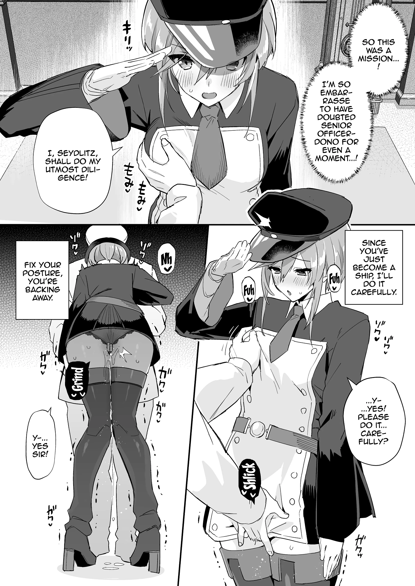 AzuLan Shipgirl Sexlife 3 porn comic picture 3