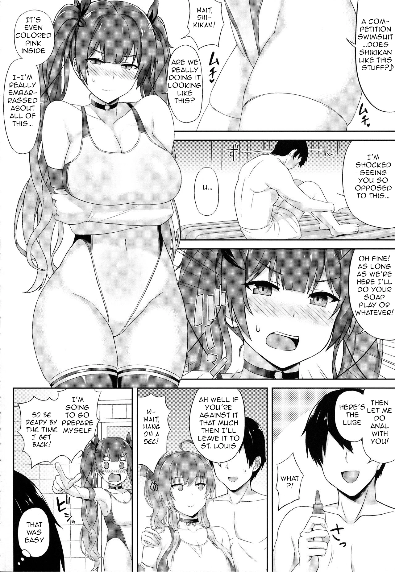 AzuLan Soap-bu -Union Hen porn comic picture 3