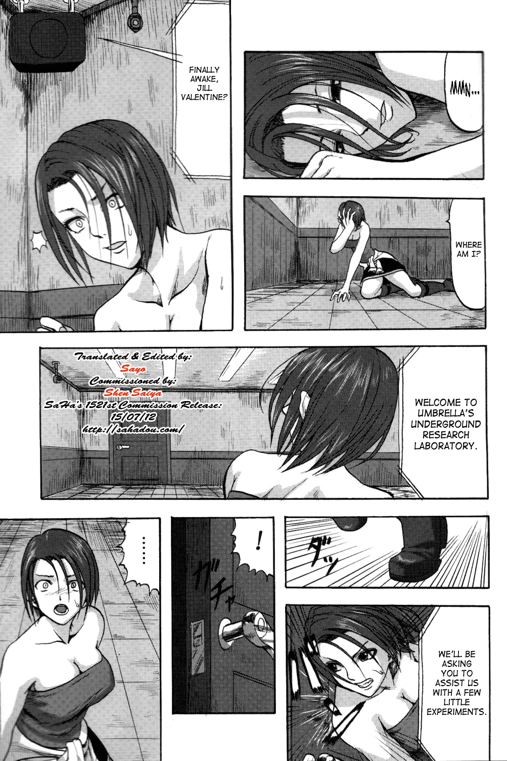 B.O.W And Human Crossbreeding Experiment Report porn comic picture 2