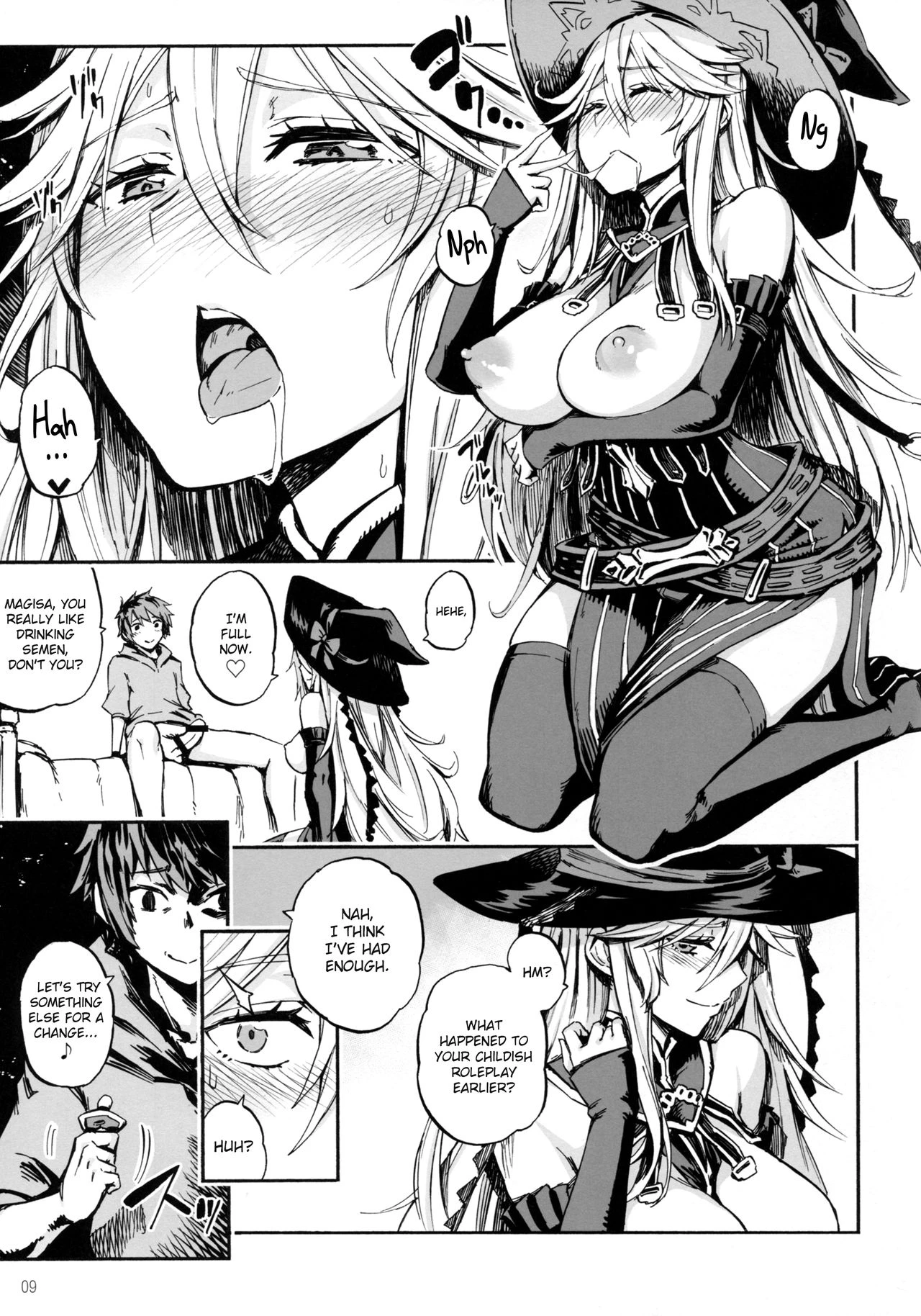 Baburasete Ogyaru porn comic picture 6