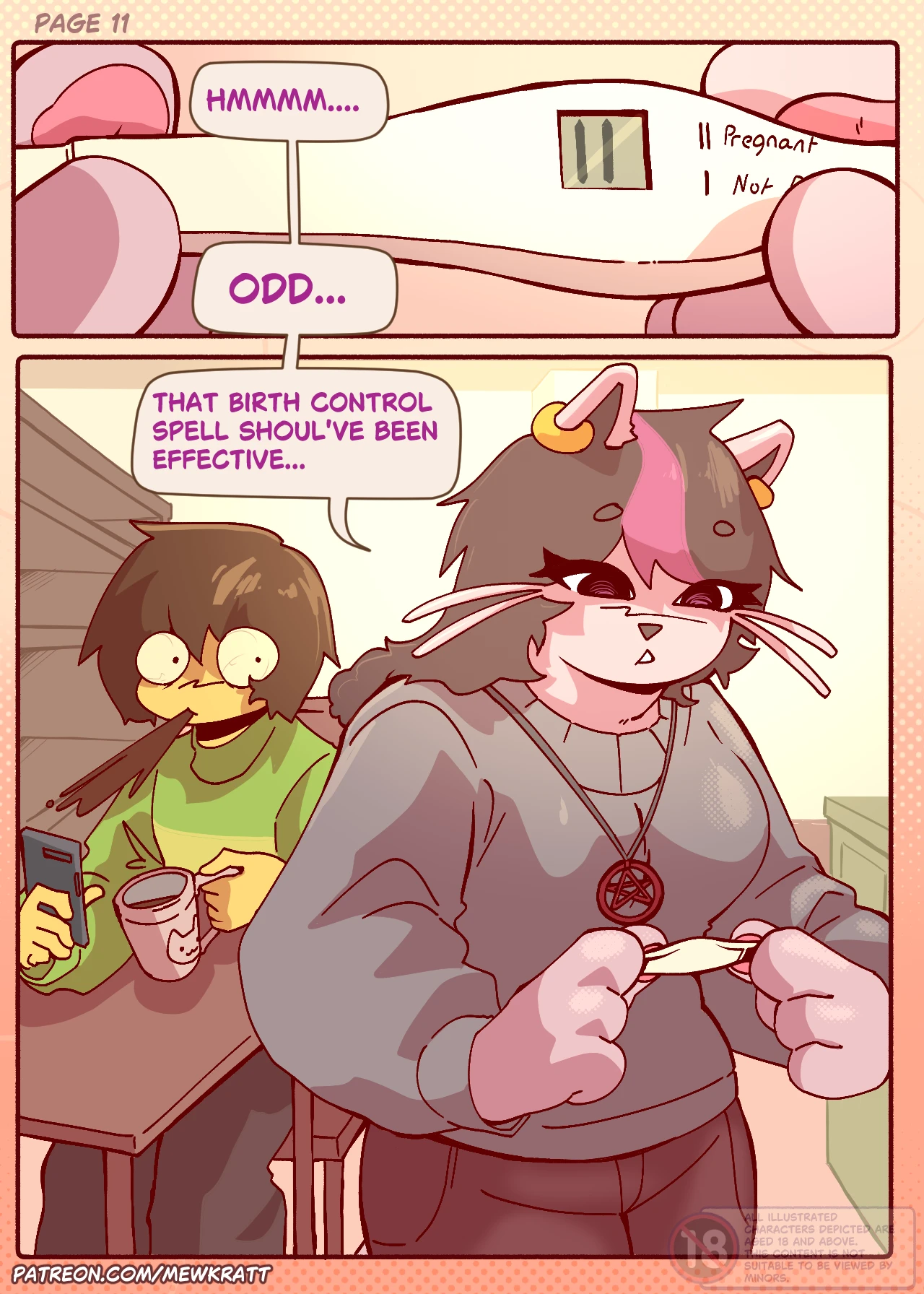Baby Summoning Ritual porn comic picture 12