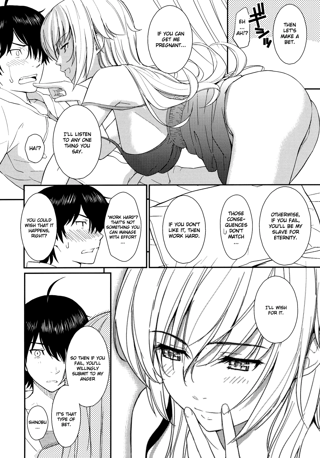 Bakeonigatari porn comic picture 7