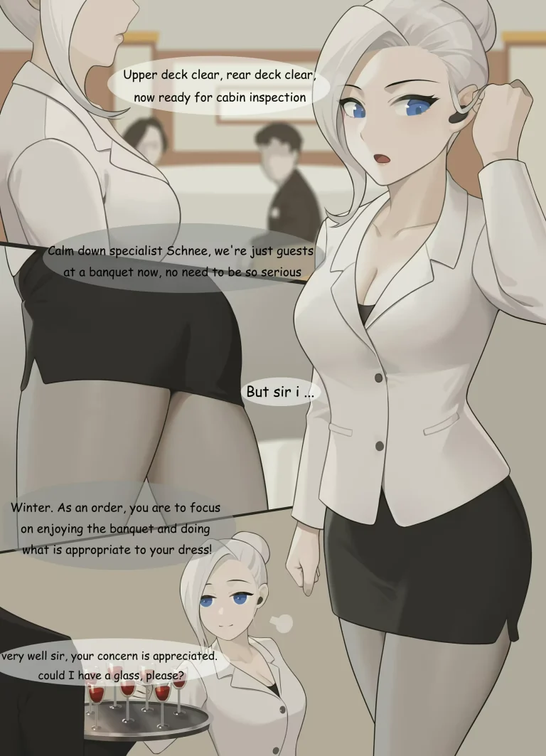 Banquet Incident Part 1 porn comic picture 1
