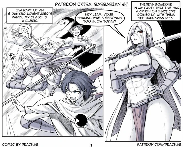 Barbarian GF porn comic picture 2