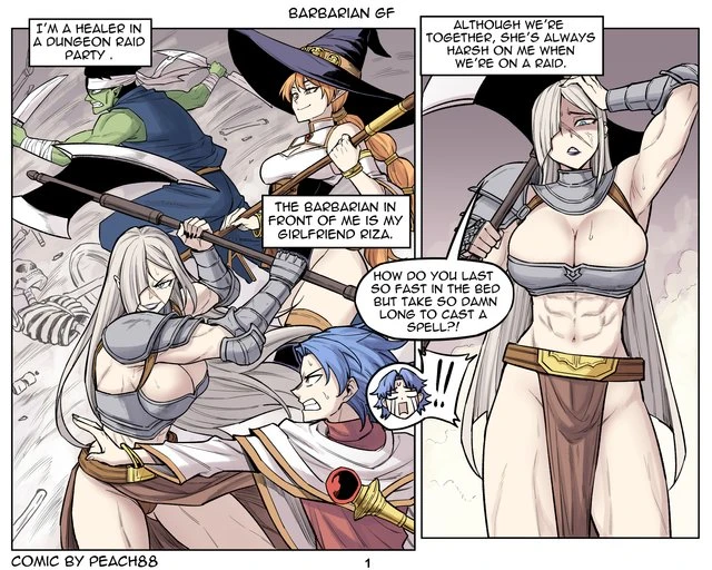 Barbarian GF porn comic picture 26