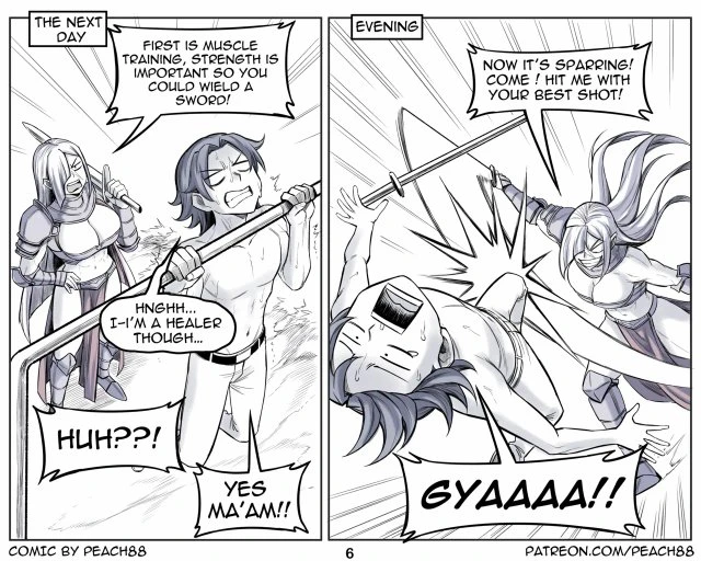 Barbarian GF porn comic picture 7