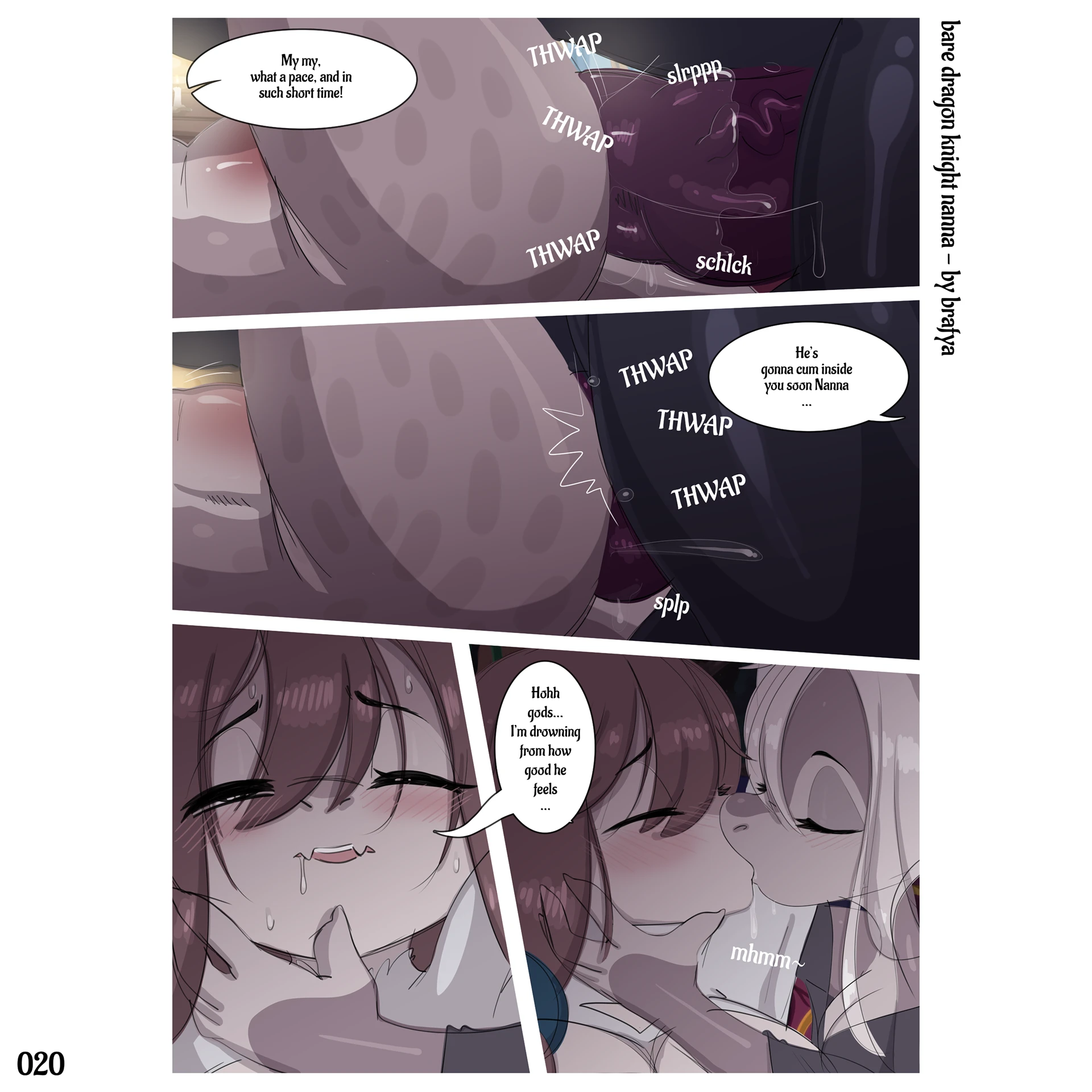 Bare Dragon Knight Nanna 1: Deep Inside Your Heart porn comic picture 21