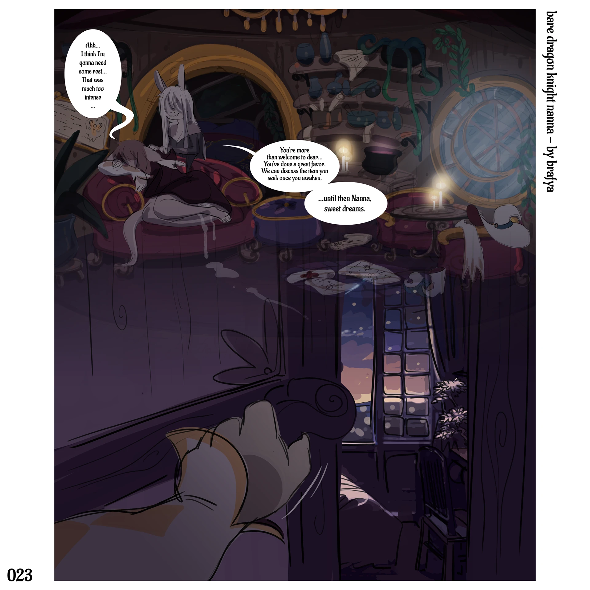 Bare Dragon Knight Nanna 1: Deep Inside Your Heart porn comic picture 24