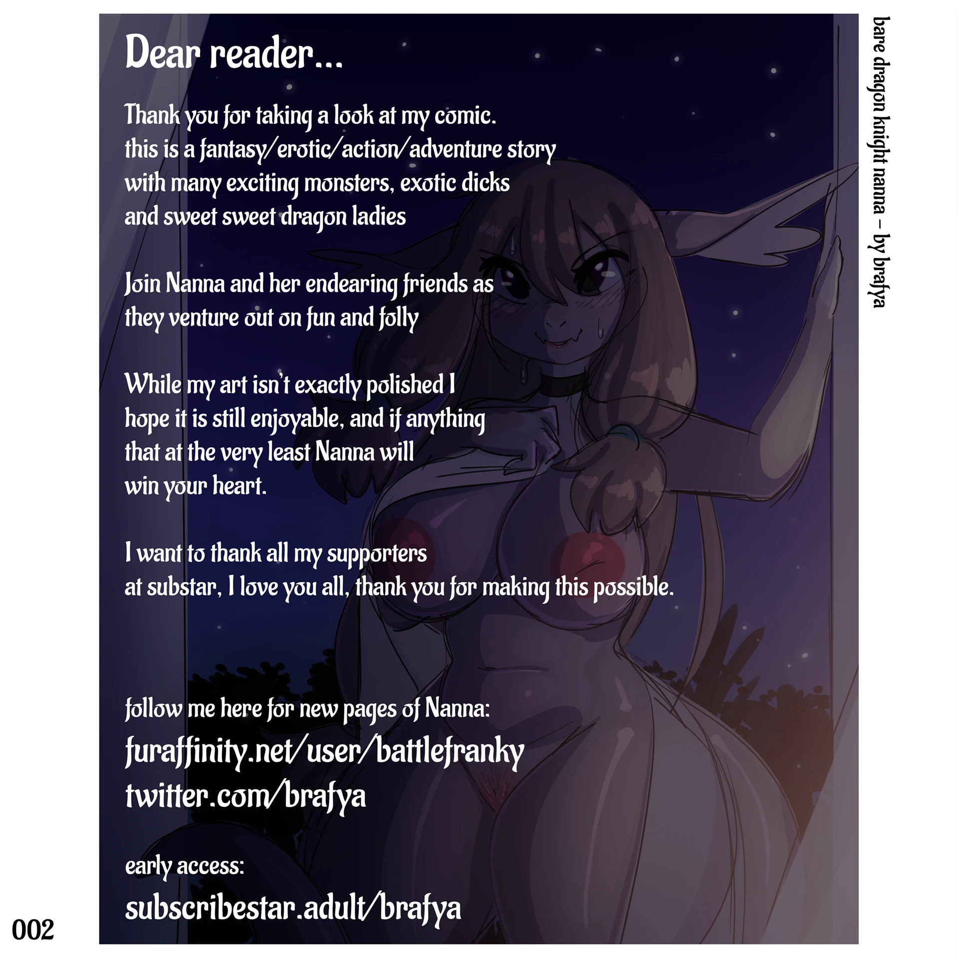 Bare Dragon Knight Nanna 1: Deep Inside Your Heart porn comic picture 3
