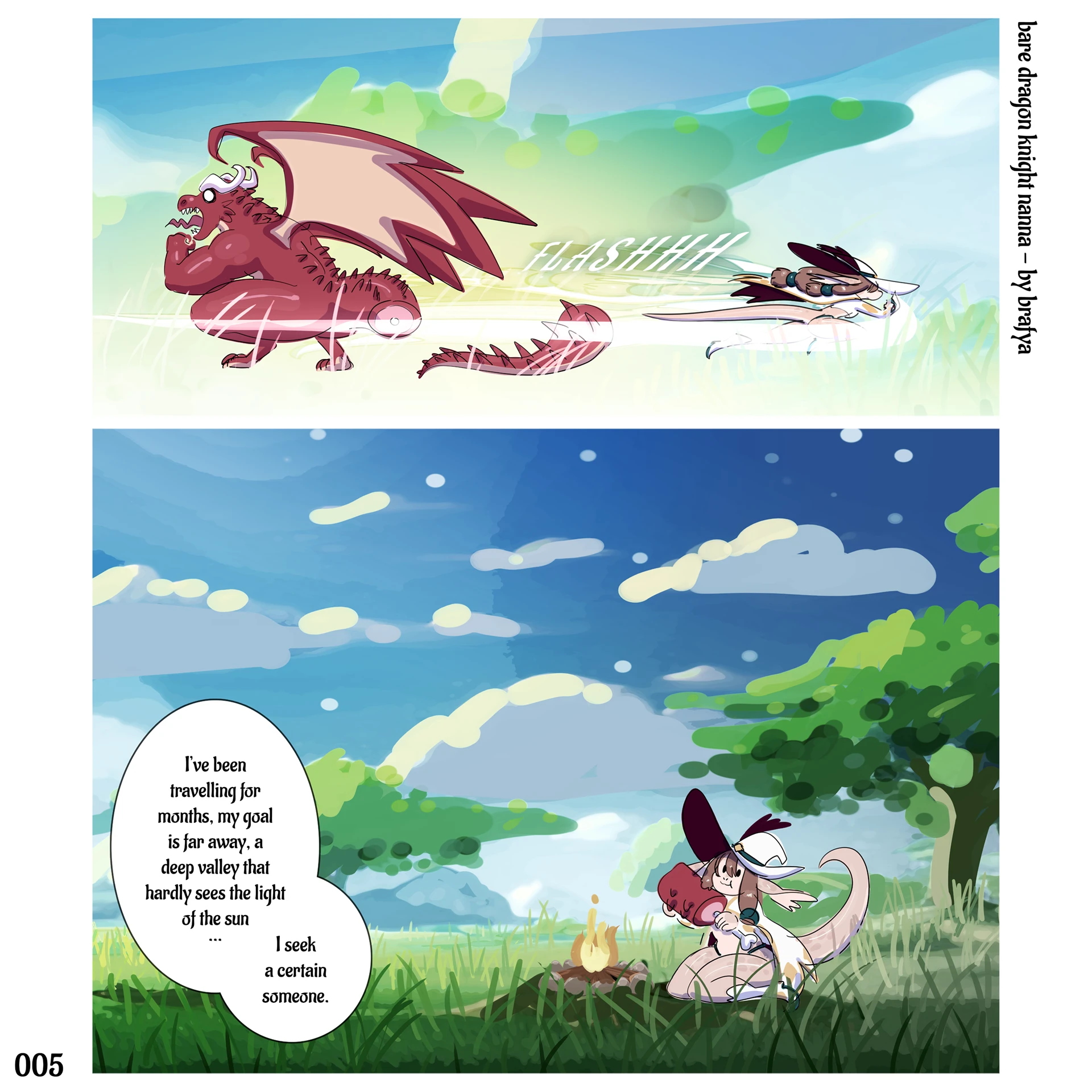 Bare Dragon Knight Nanna 1: Deep Inside Your Heart porn comic picture 6