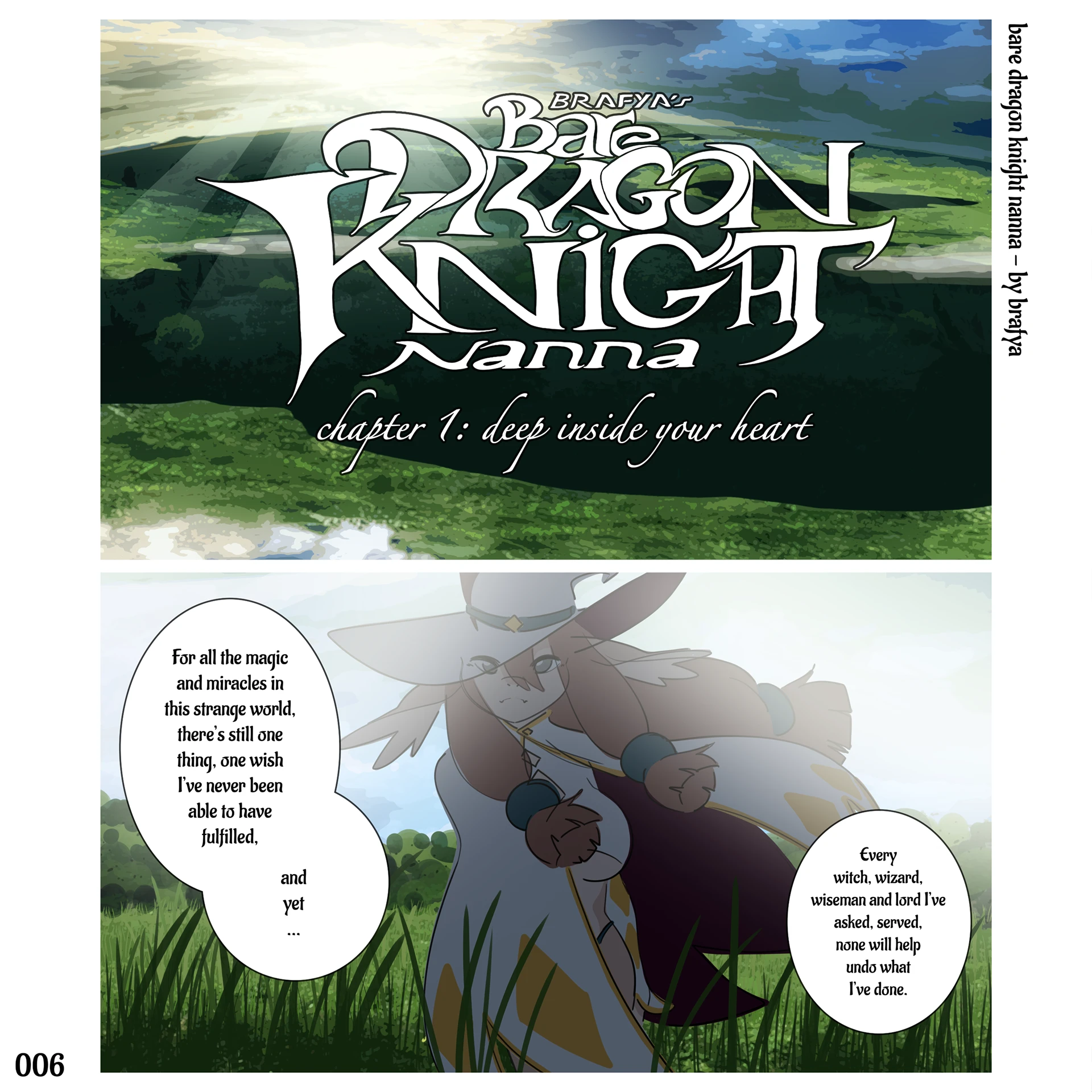 Bare Dragon Knight Nanna 1: Deep Inside Your Heart porn comic picture 7