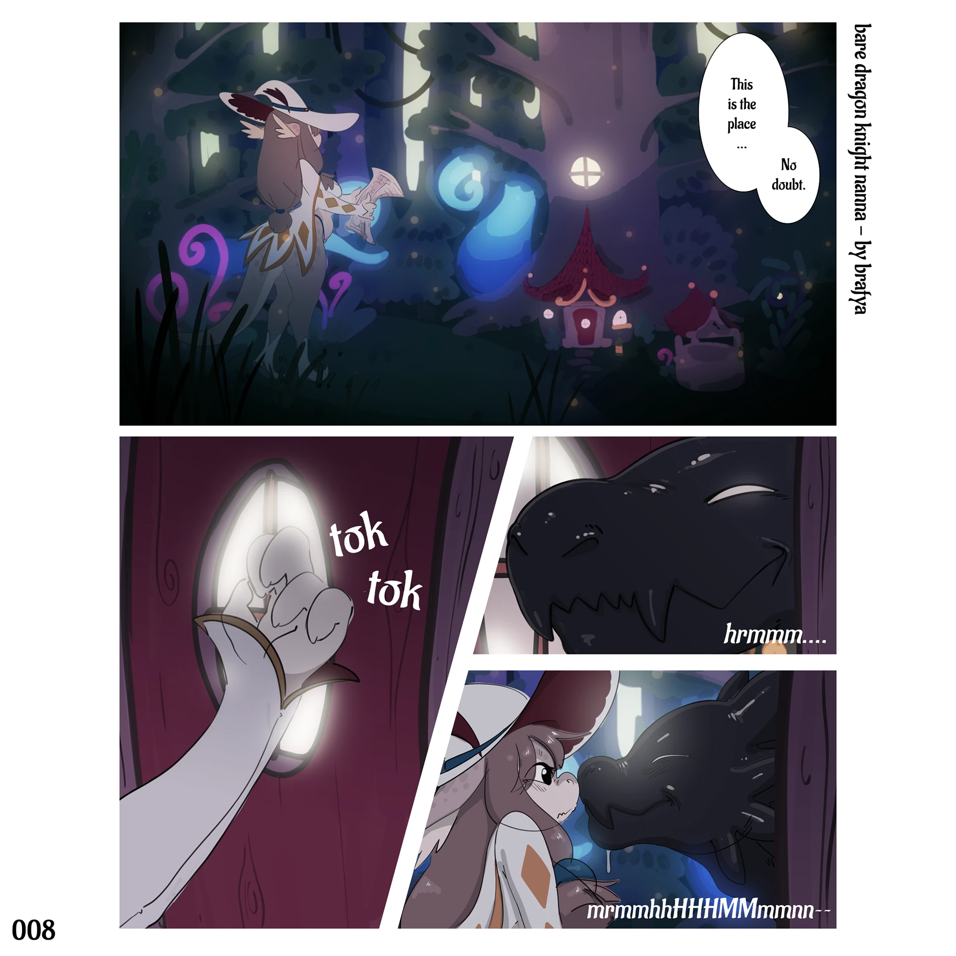 Bare Dragon Knight Nanna 1: Deep Inside Your Heart porn comic picture 9