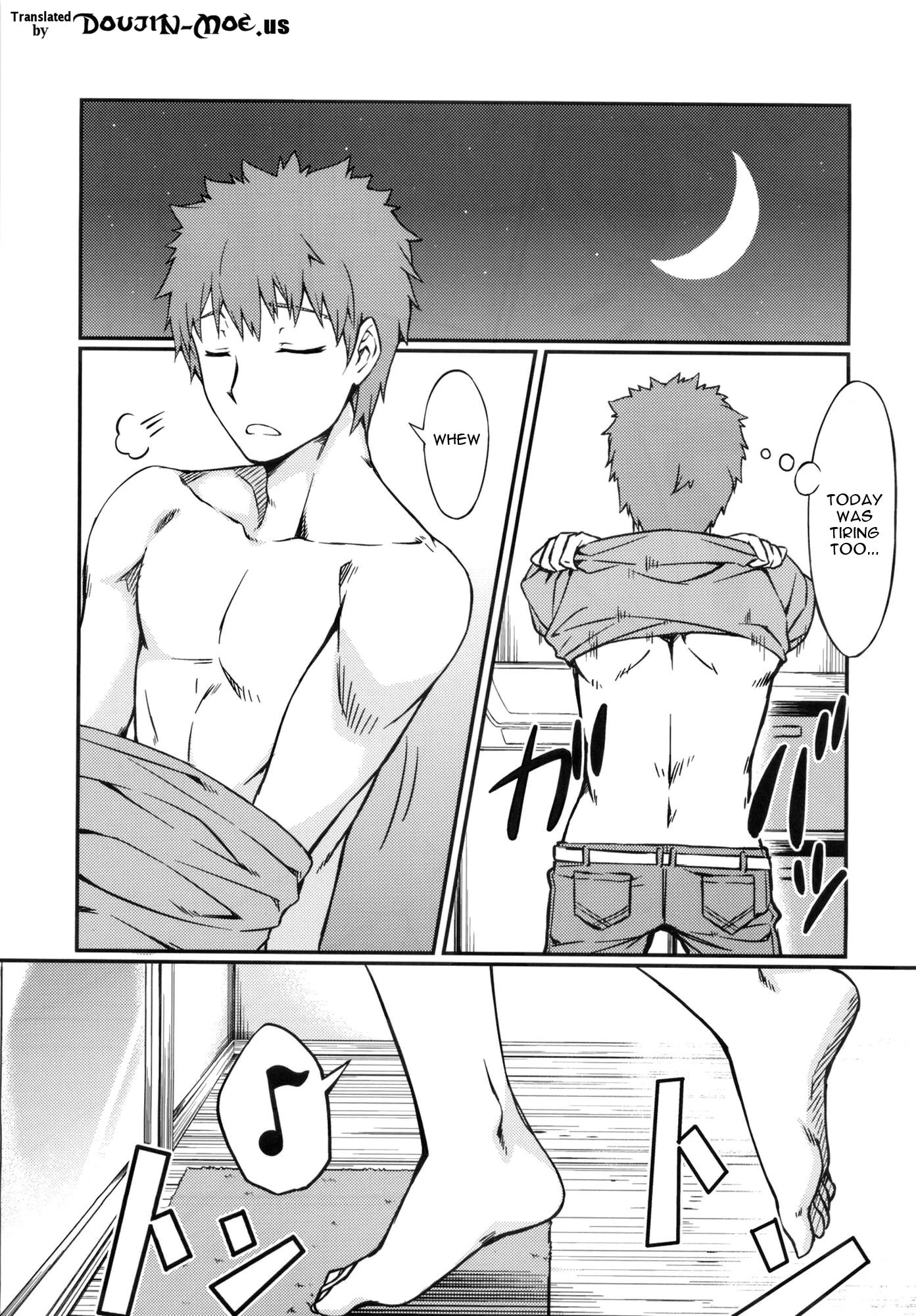 Bathing with Rider-san porn comic picture 2