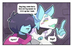 Battery porn comic picture 1