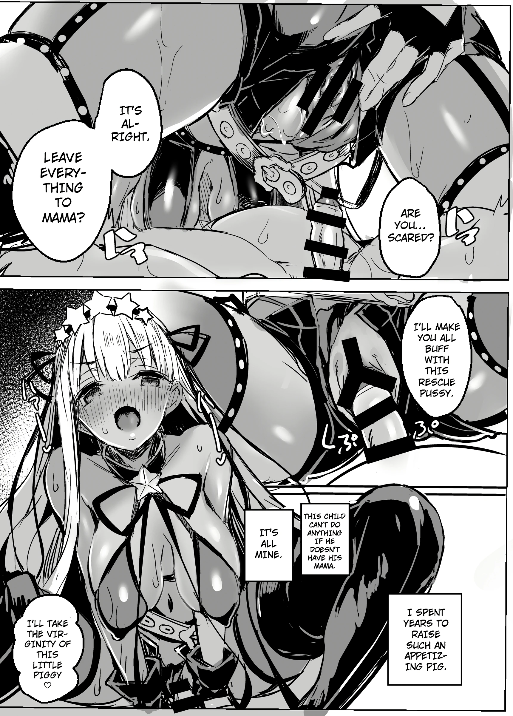 BB mama to ko buta-san porn comic picture 12