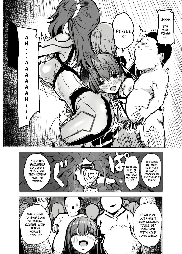 BB mama to ko buta-san porn comic picture 5