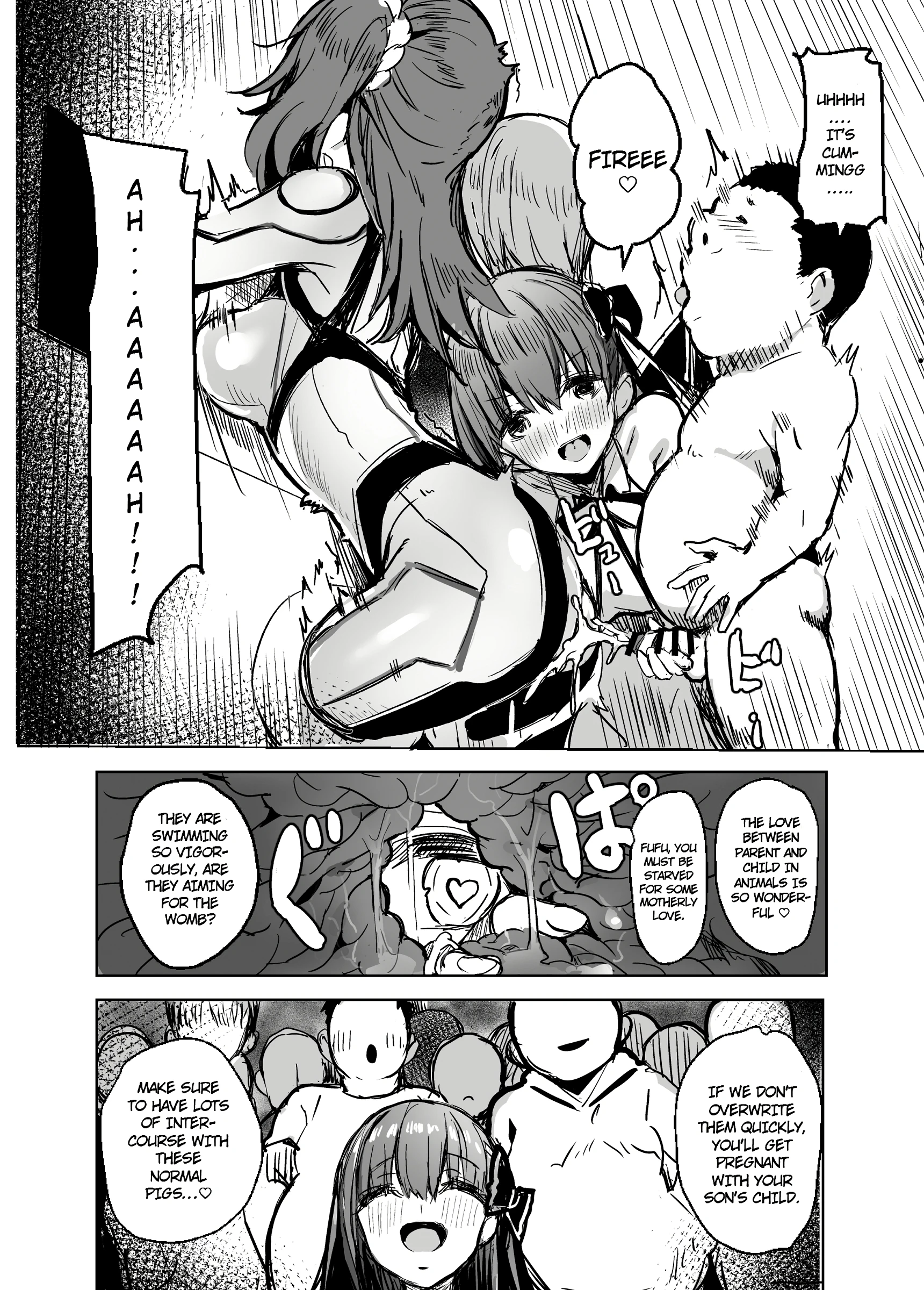 BB mama to ko buta-san porn comic picture 5