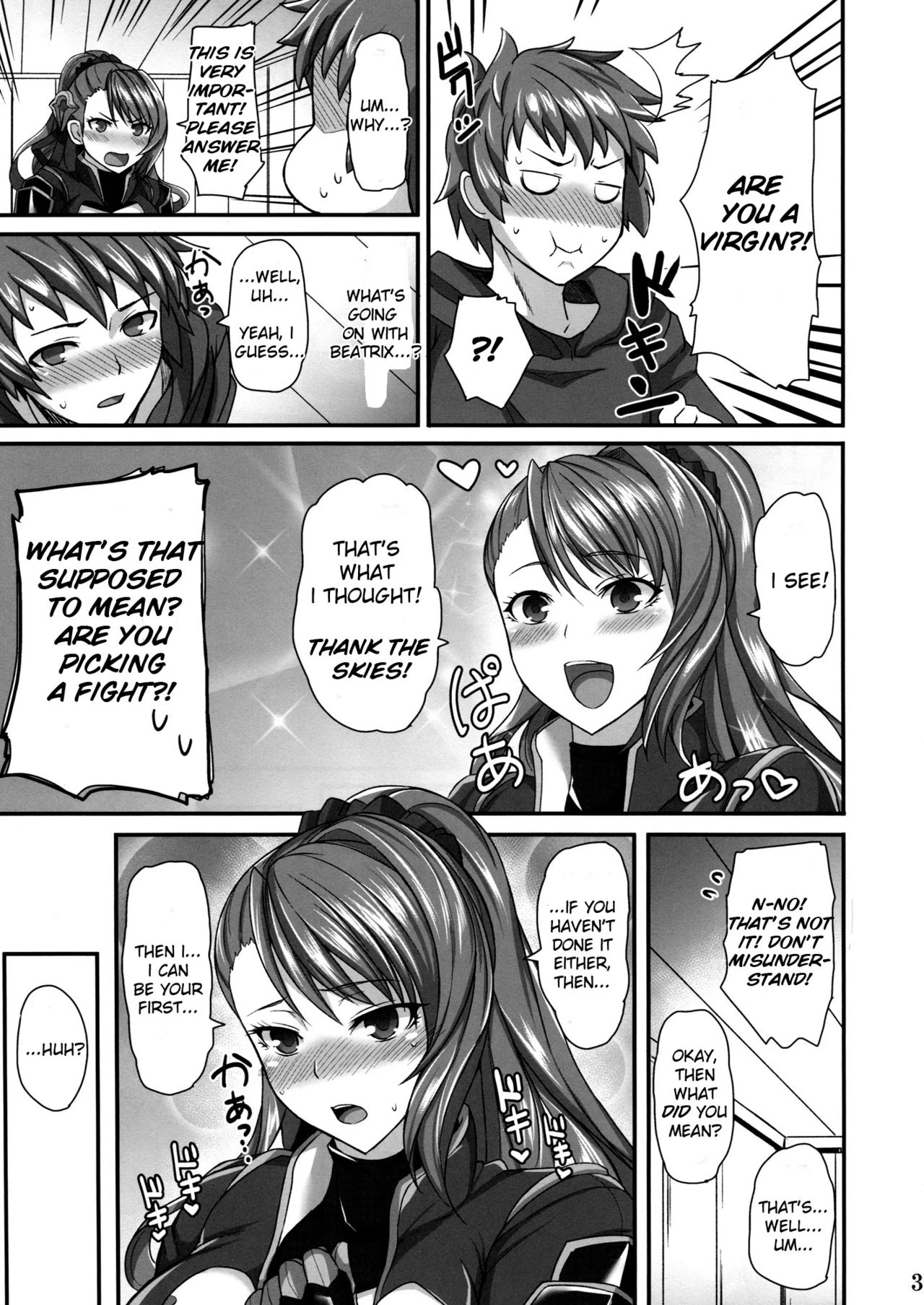 Bea LOVE porn comic picture 4