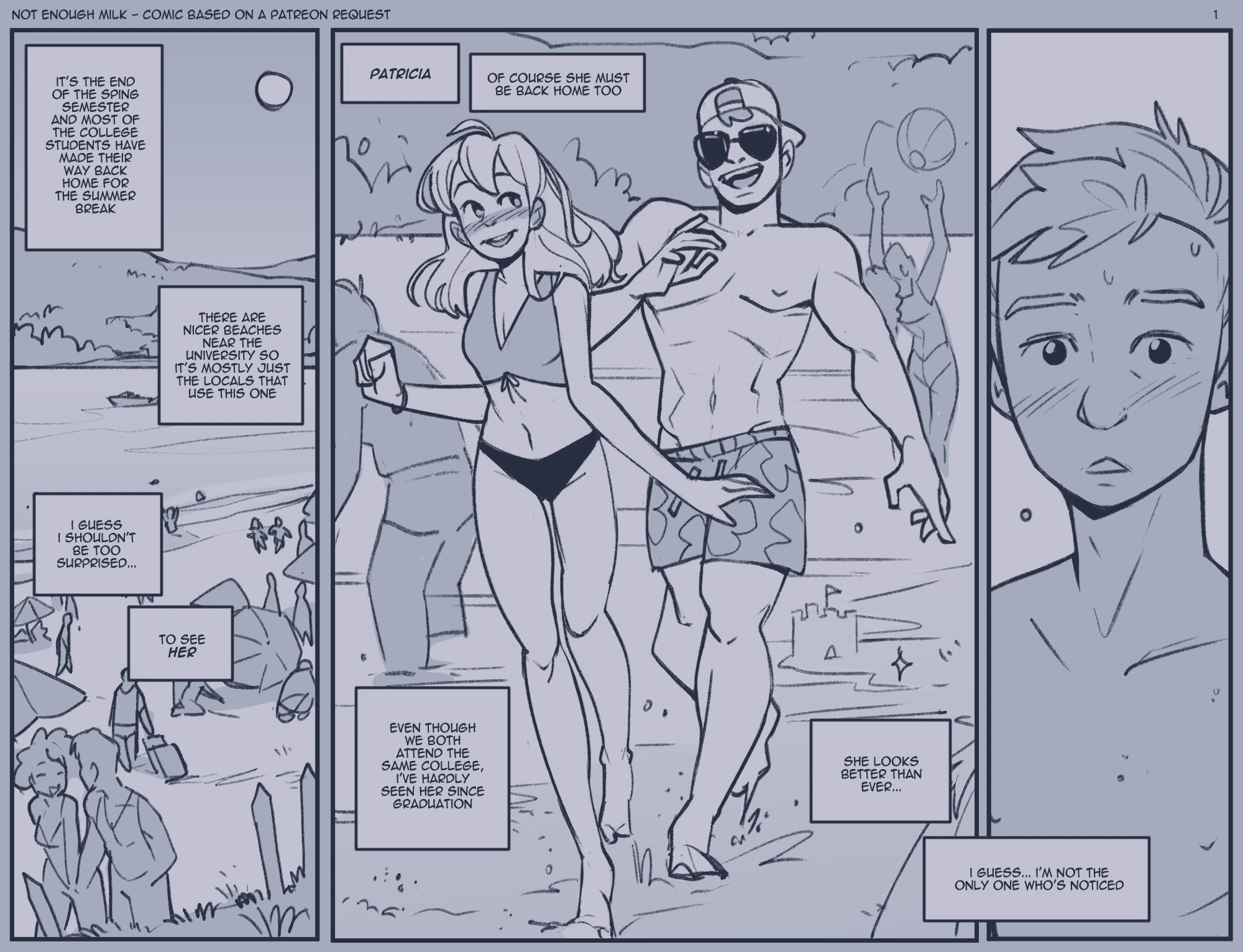 Beach Relief porn comic picture 1