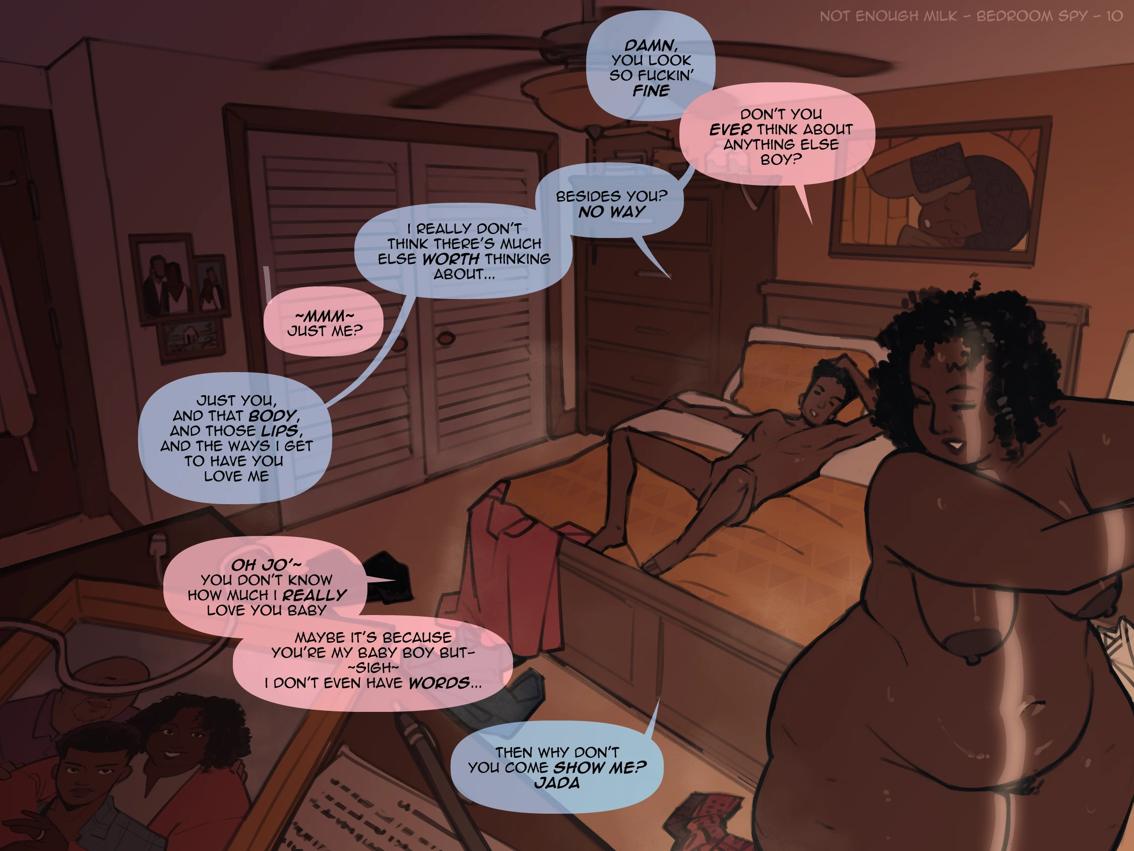 Bedroom Spy porn comic picture 11