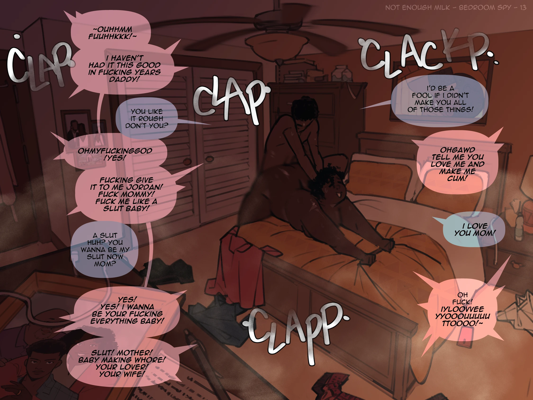 Bedroom Spy porn comic picture 14