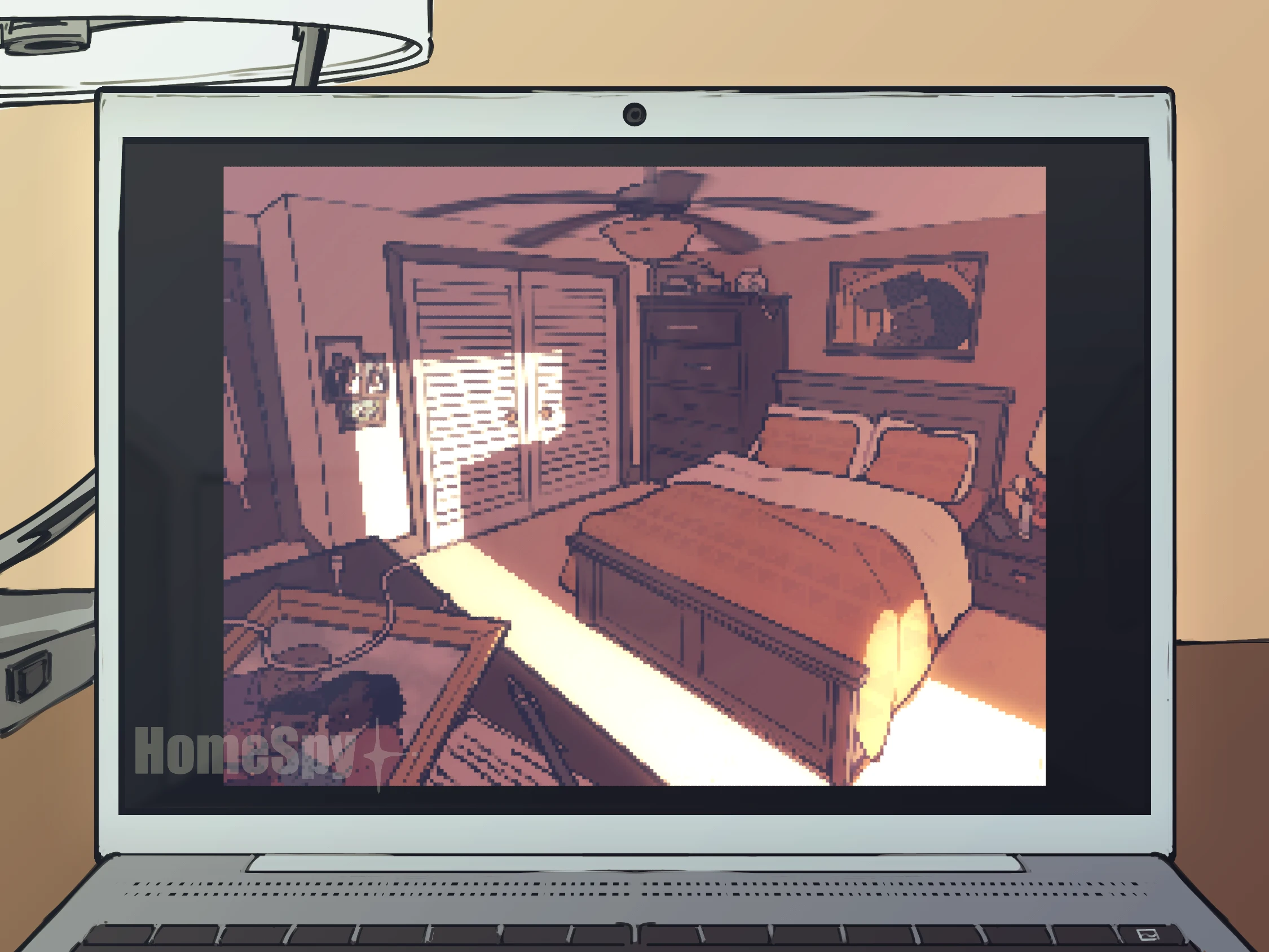 Bedroom Spy porn comic picture 26