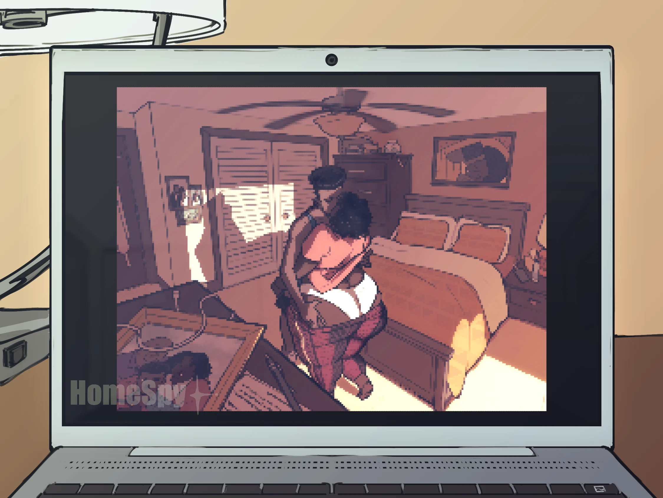 Bedroom Spy porn comic picture 27