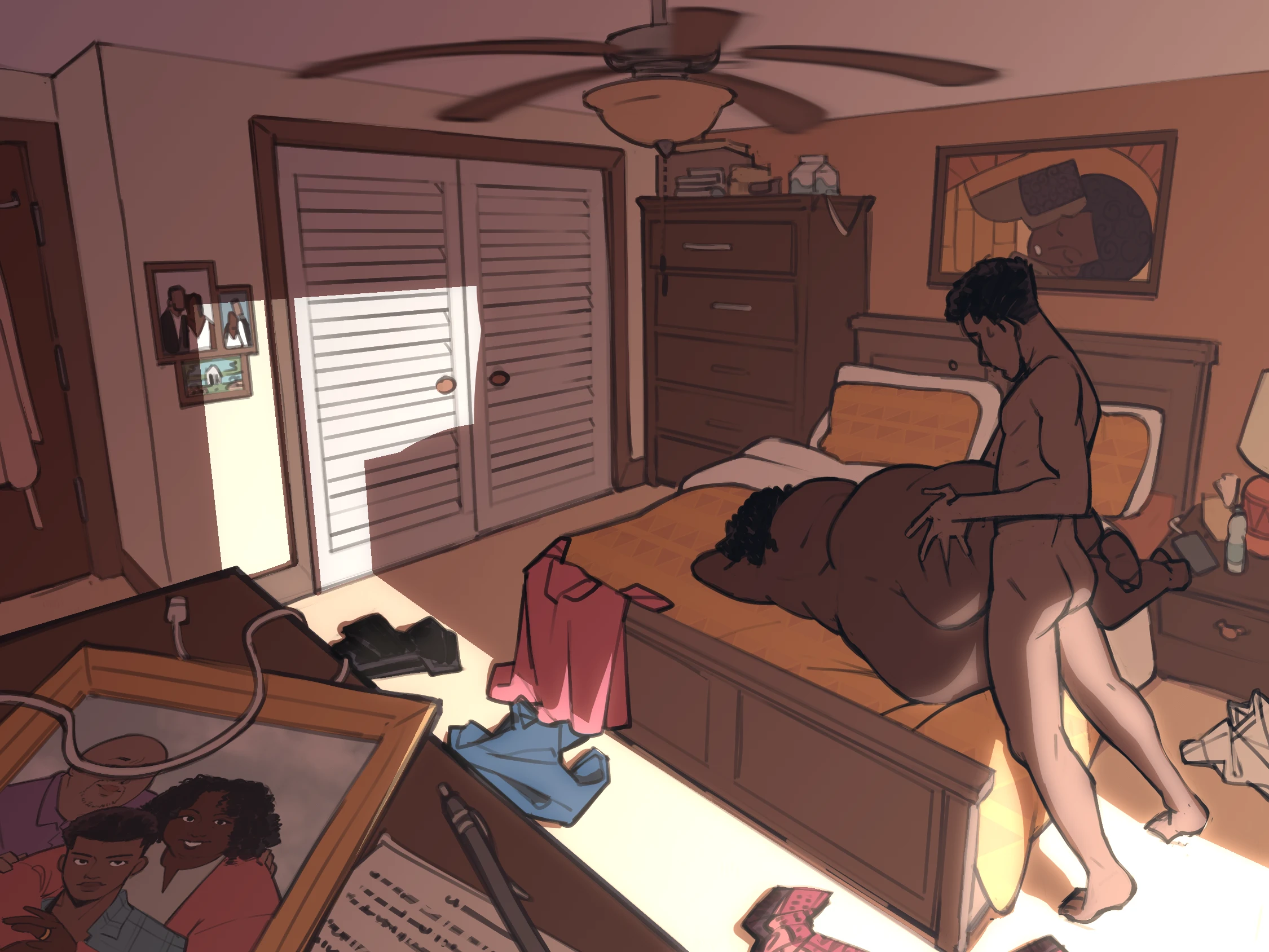 Bedroom Spy porn comic picture 31