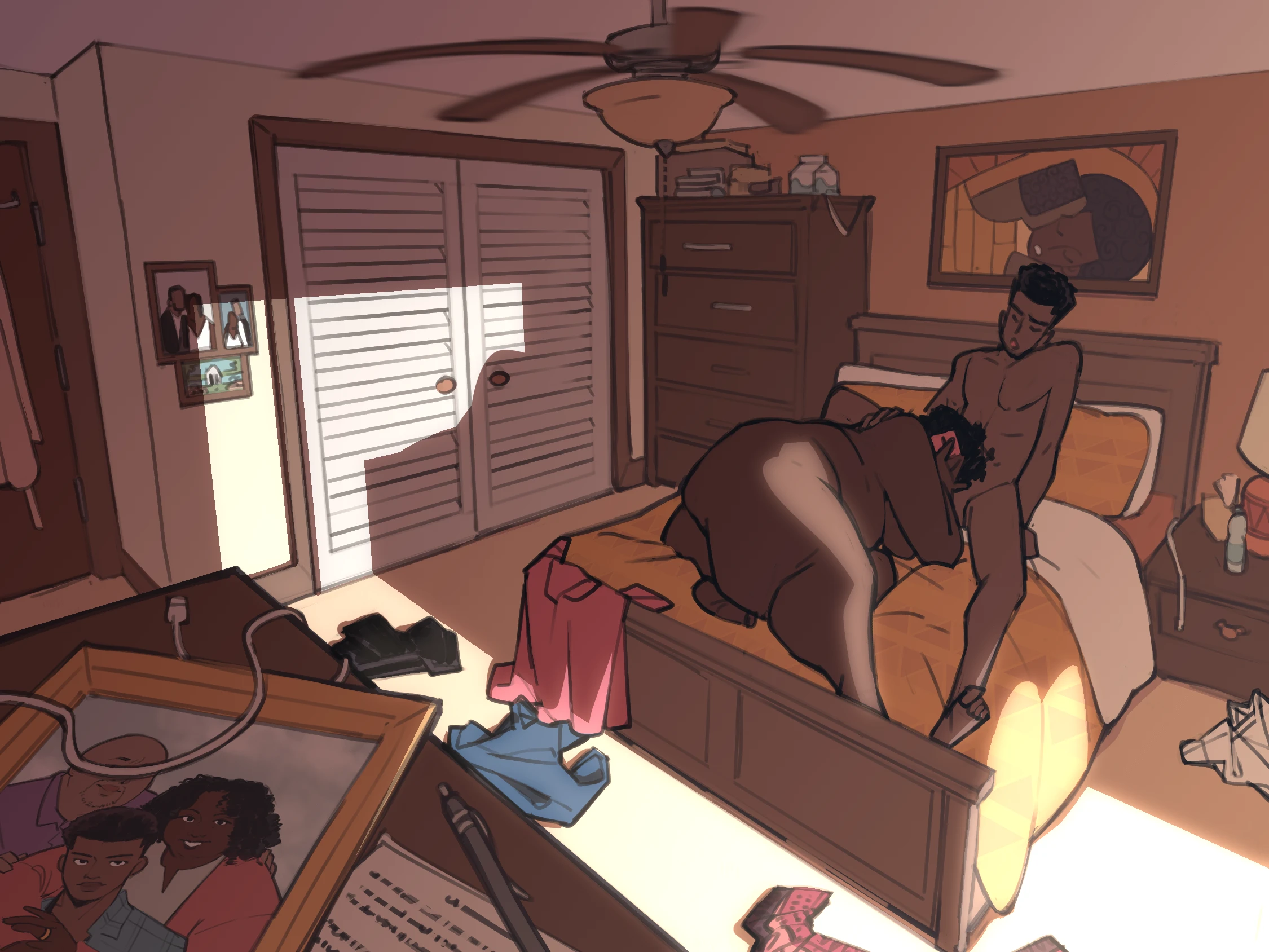 Bedroom Spy porn comic picture 32