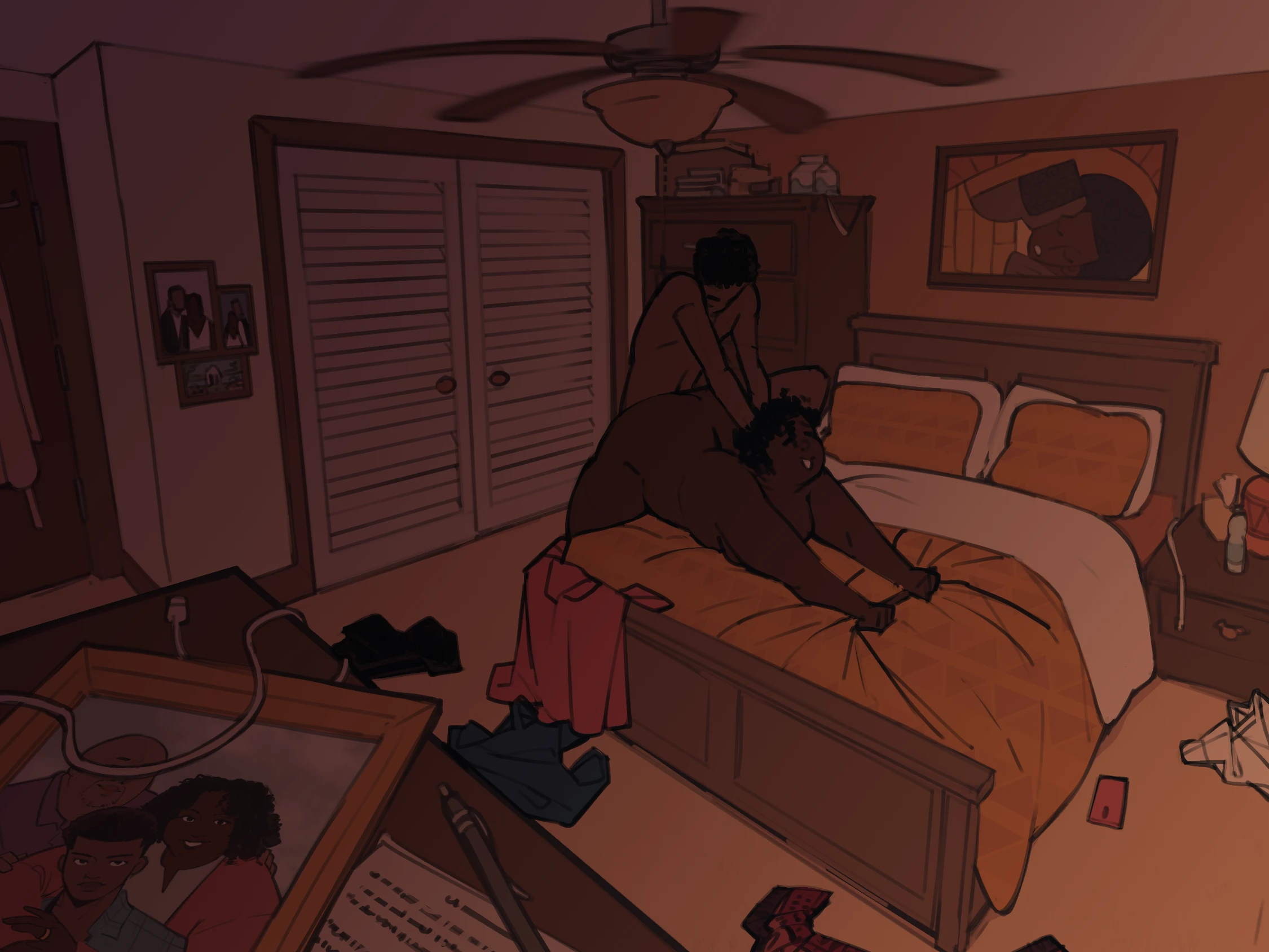 Bedroom Spy porn comic picture 37
