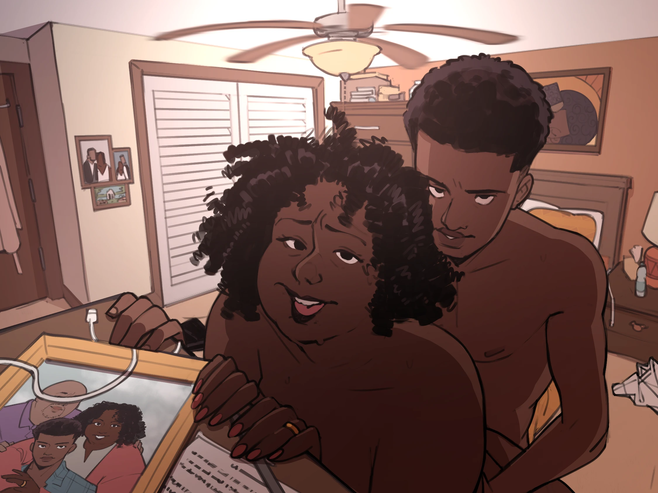 Bedroom Spy porn comic picture 40