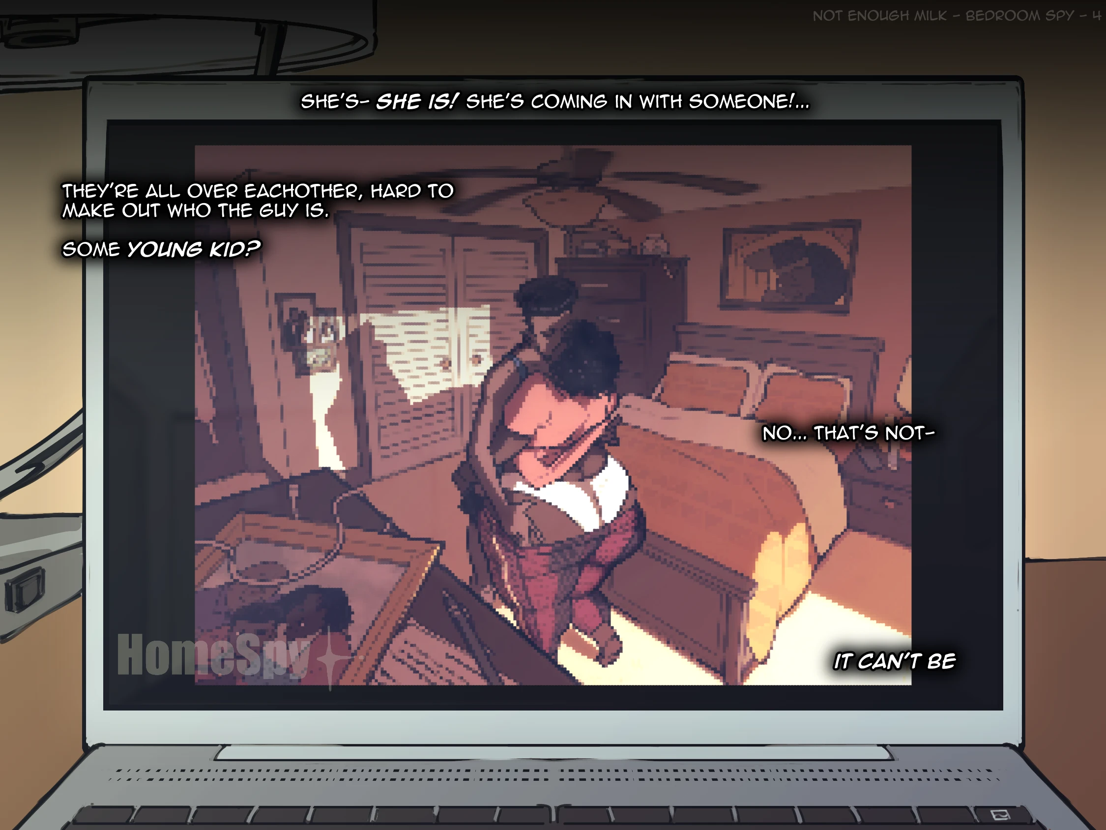Bedroom Spy porn comic picture 5