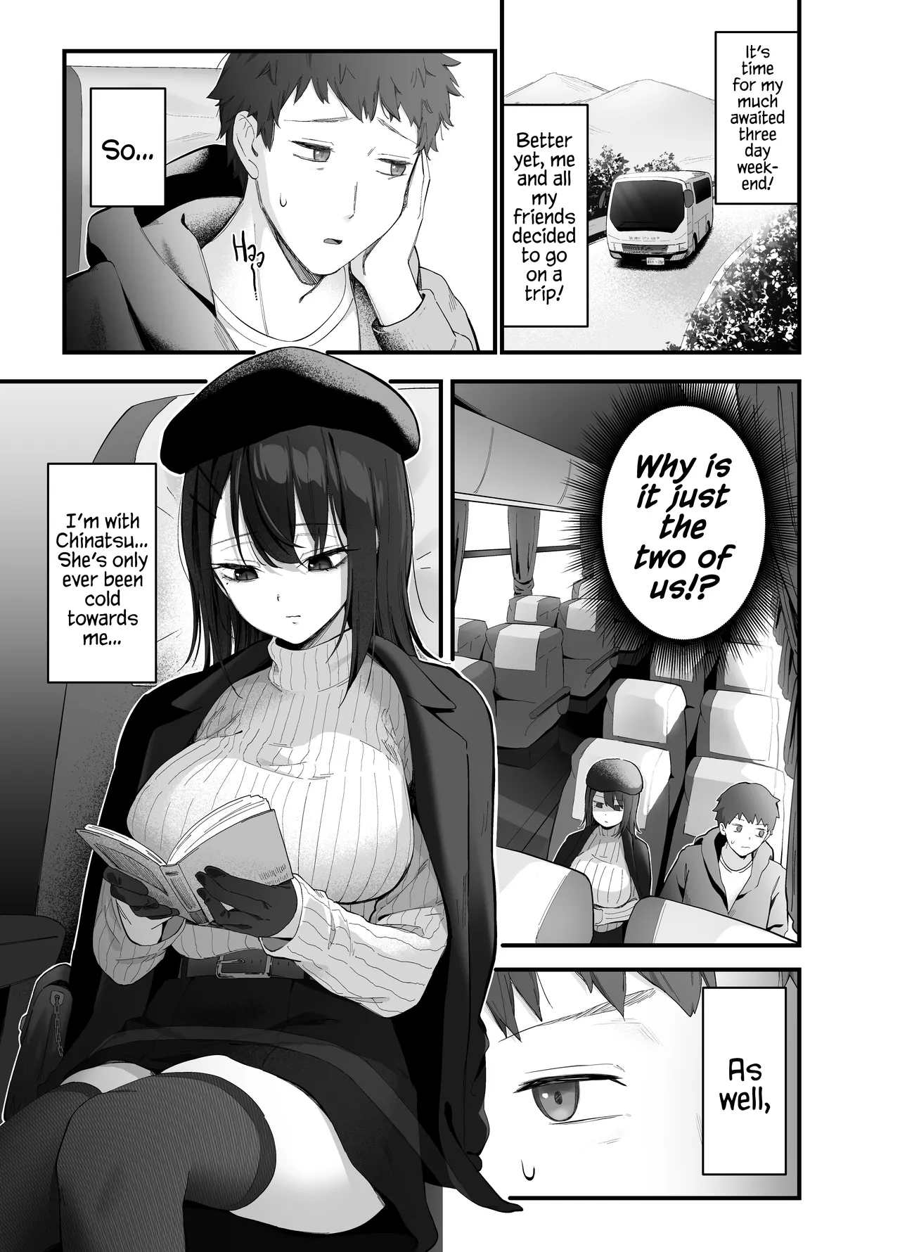 Before I Had Noticed, I Was In A Sauna With The Quiet Girl... - 無口なあの子と気づいたらサウナで... porn comic picture 3