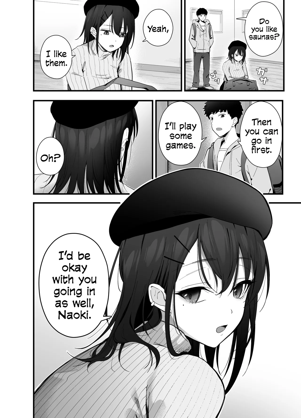 Before I Had Noticed, I Was In A Sauna With The Quiet Girl... - 無口なあの子と気づいたらサウナで... porn comic picture 6