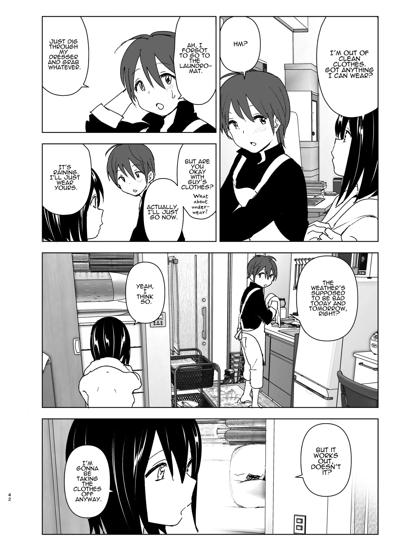 Before we knew it, our places overlapped - いつしか居場所が重なって porn comic picture 41